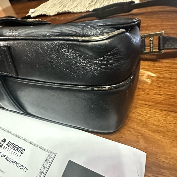 MCM Visetos Black  Shoulder Bag with COA - Picture 11 of 17